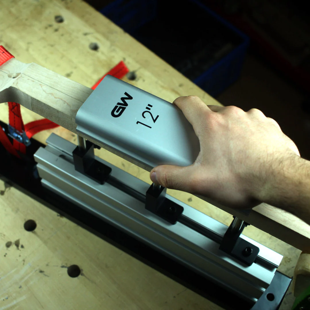 G&W 8in Aluminum Radius Sanding Block  10" radius - Image 2