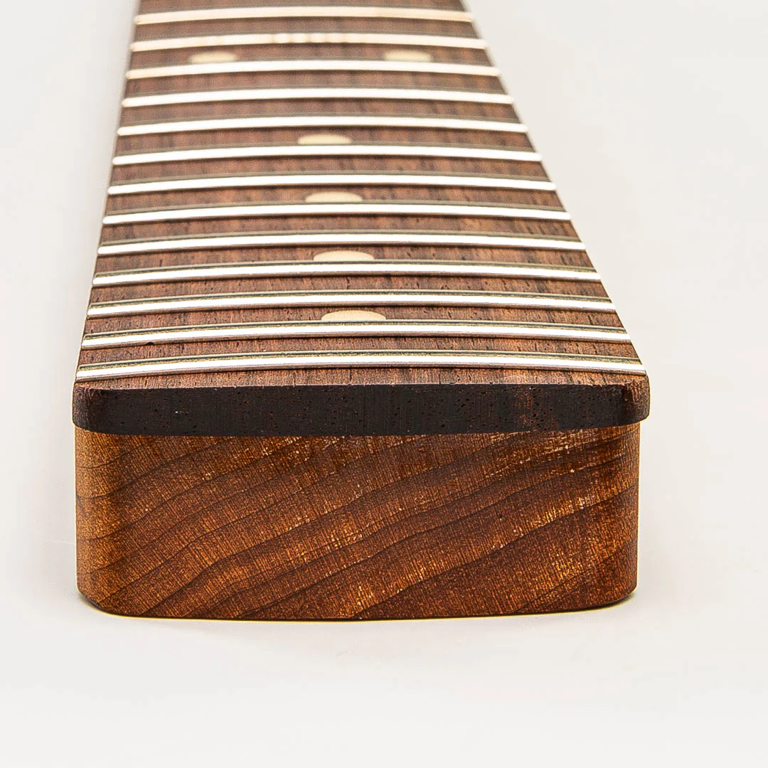 Allparts Select Ultra Mod Replacement Strat Neck AAA+ Roasted Flame Maple with Rosewood FB - Licensed by Fender - Image 4