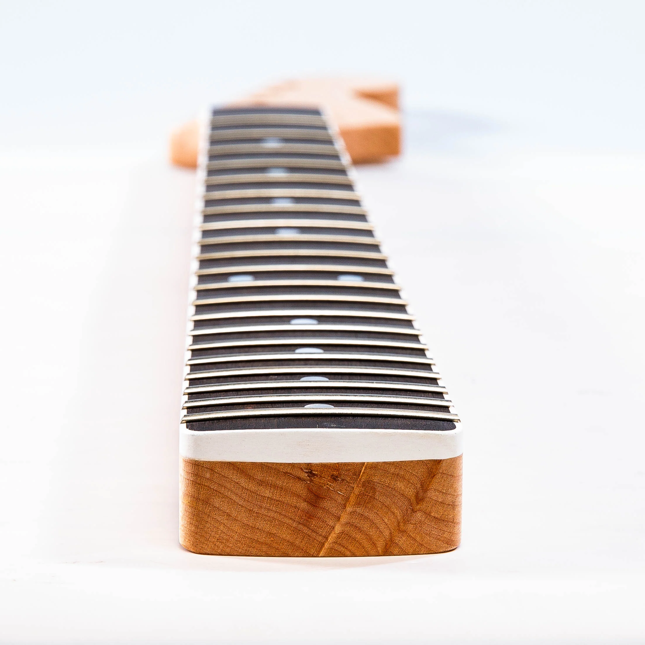 Allparts Select Birds Eye Maple w/ Ebony Board "ULTRA-MOD" Replacement Neck for Jazzmaster - Licensed by Fender - Image 4