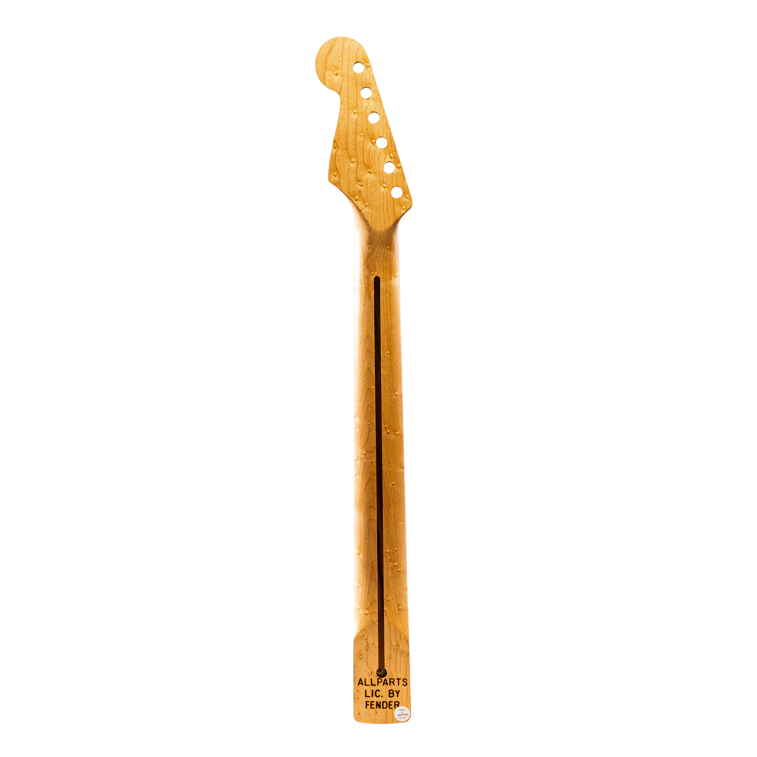 Allparts Select Birds Eye Maple w/ Ebony Board "ULTRA-MOD" Replacement Neck for Strat - Licensed by Fender - Image 3