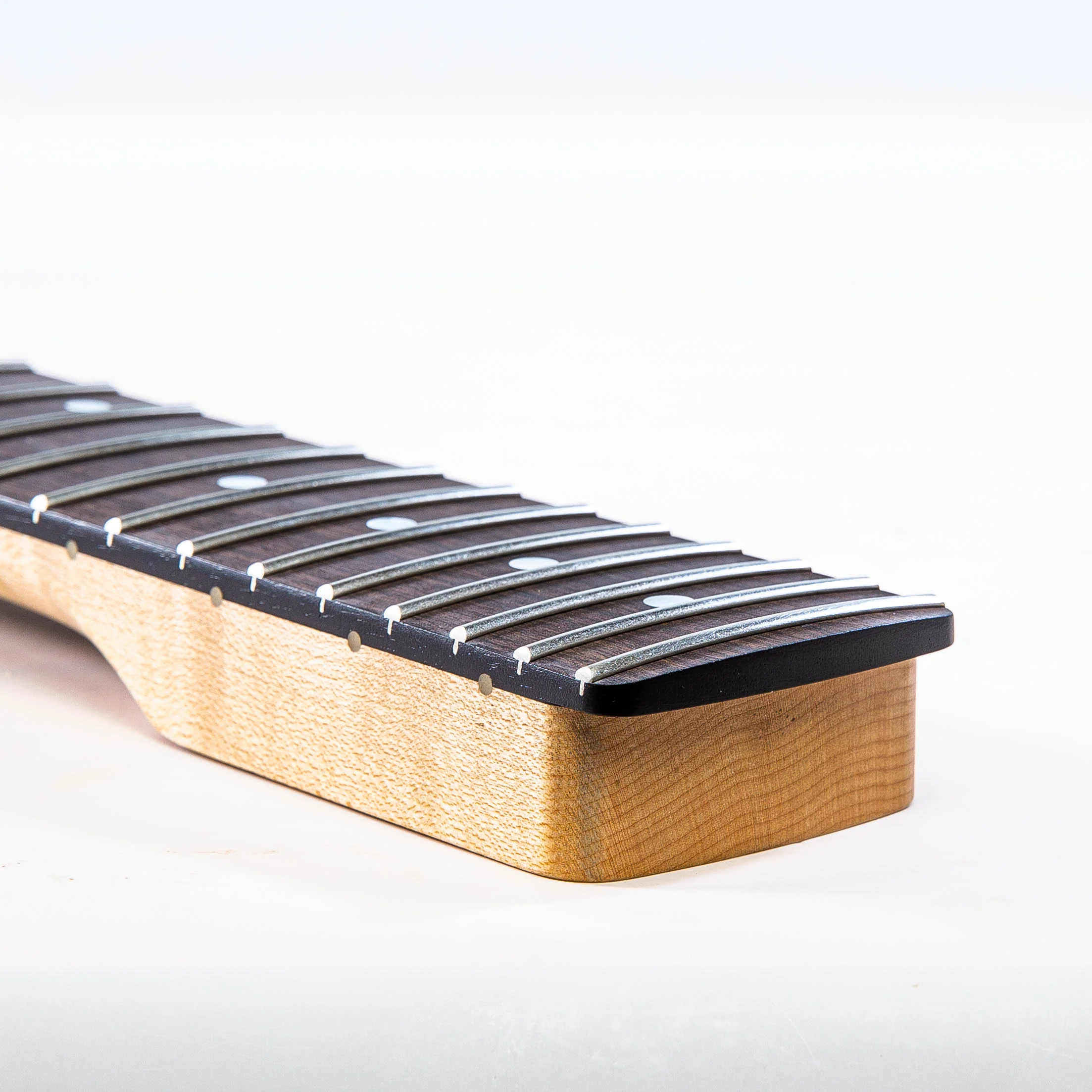 Allparts Select Birds Eye Maple w/ Ebony Board "ULTRA-MOD" Replacement Neck for Strat - Licensed by Fender - Image 5