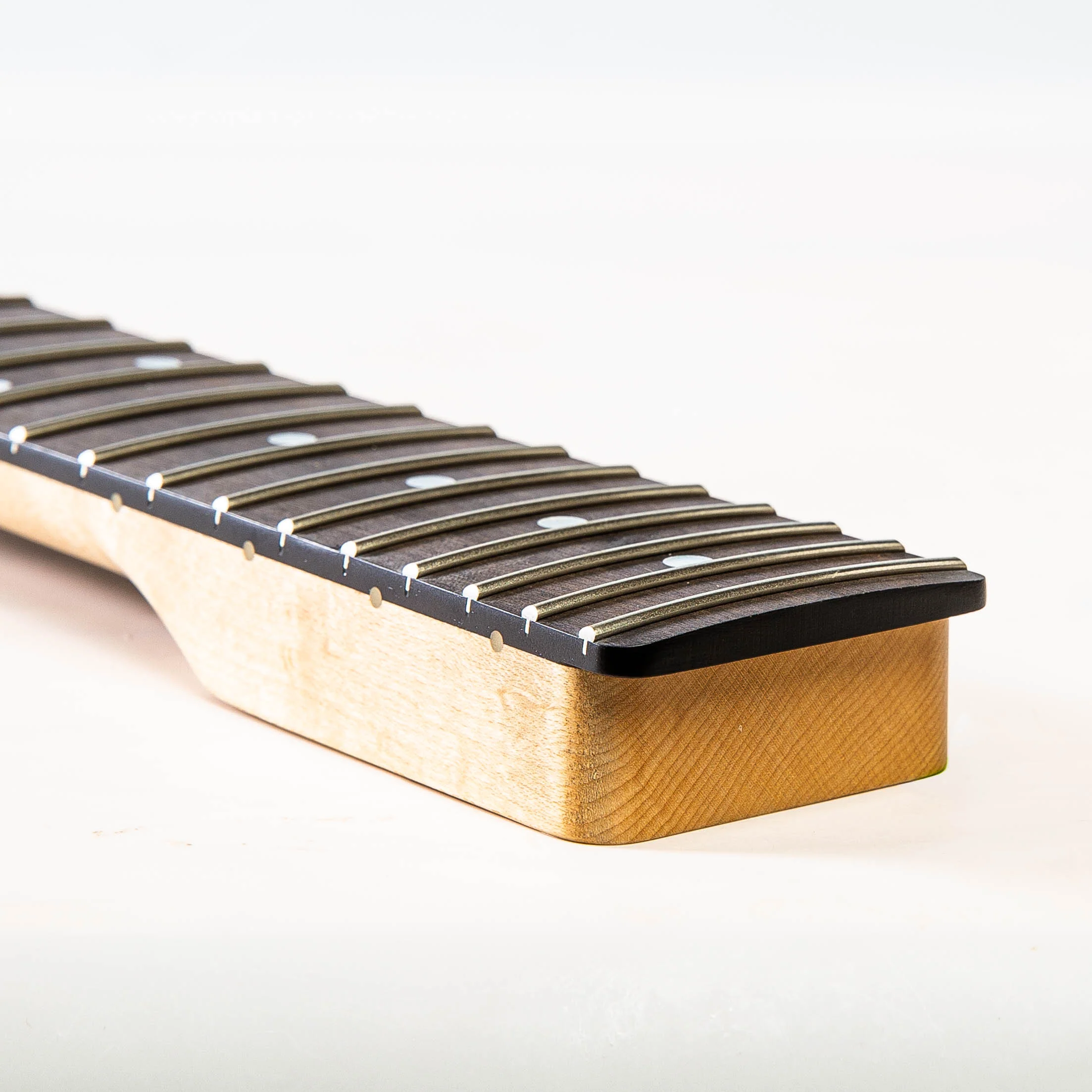 Allparts Select Birds Eye Maple w/ Ebony Board "ULTRA-MOD" Replacement Neck for Tele - Licensed by Fender - Image 5