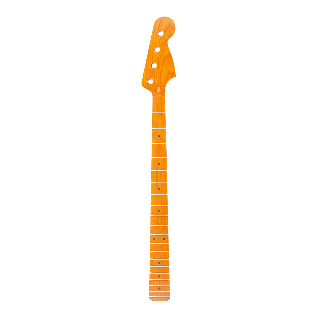 Allparts Select Replacement Jazz Bass Neck Roasted Maple - Licensed by Fender - Image 2