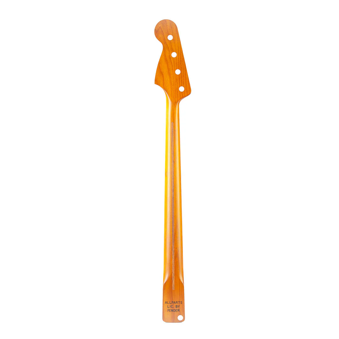 Allparts Select Replacement Jazz Bass Neck Roasted Maple - Licensed by Fender - Image 3