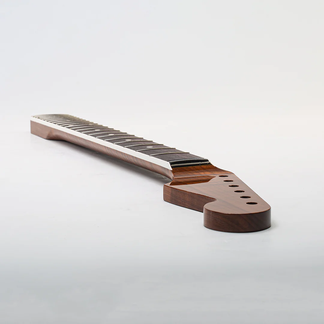 Allparts Select "Licensed by Fender®" AAA+ Roasted Flame Maple "VIN-MOD" Deluxe Replacement Neck for Stratocaster® - Nitro Finish - Bound Fretboard - Image 9