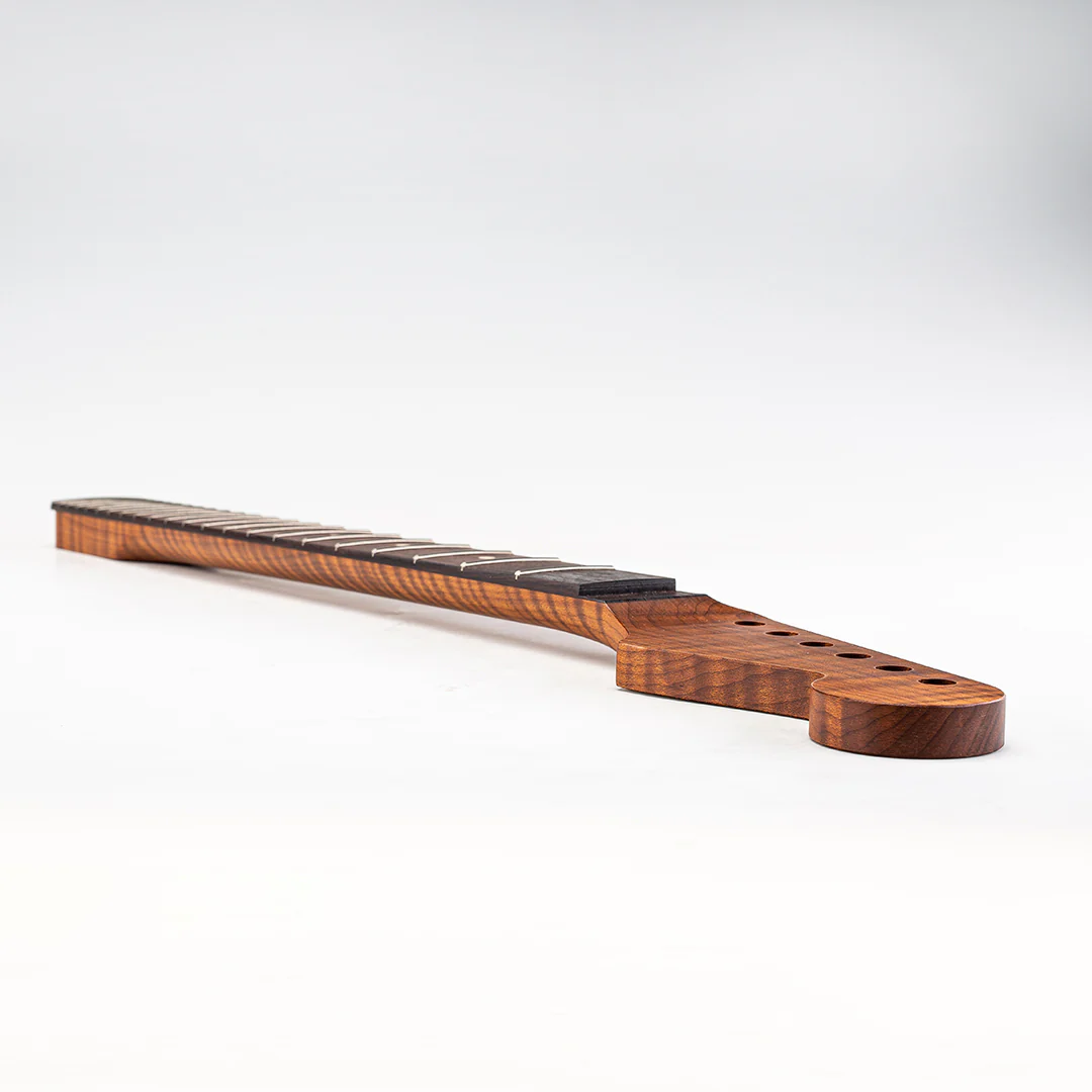Allparts Select "Licensed by Fender®" AAA+ Roasted Flame Maple "VIN-MOD" Replacement Neck for Stratocaster® - Thin Poly Finish - 12" Radius Rosewood Fretboard - Floyd Nut Slot - Image 11