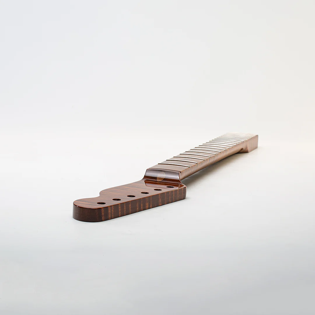 Allparts Select "Licensed by Fender®" AAA+ Roasted Flame Maple "VIN-MOD" Replacement Neck for Telecaster® - Nitro Finish - Image 10