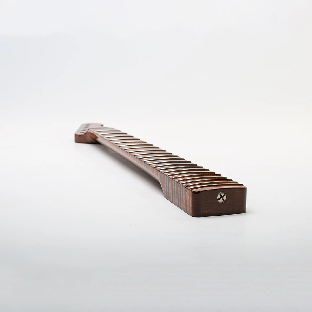 Allparts Select "Licensed by Fender®" AAA+ Roasted Flame Maple "VIN-MOD" Replacement Neck for Telecaster® - Nitro Finish - Image 6