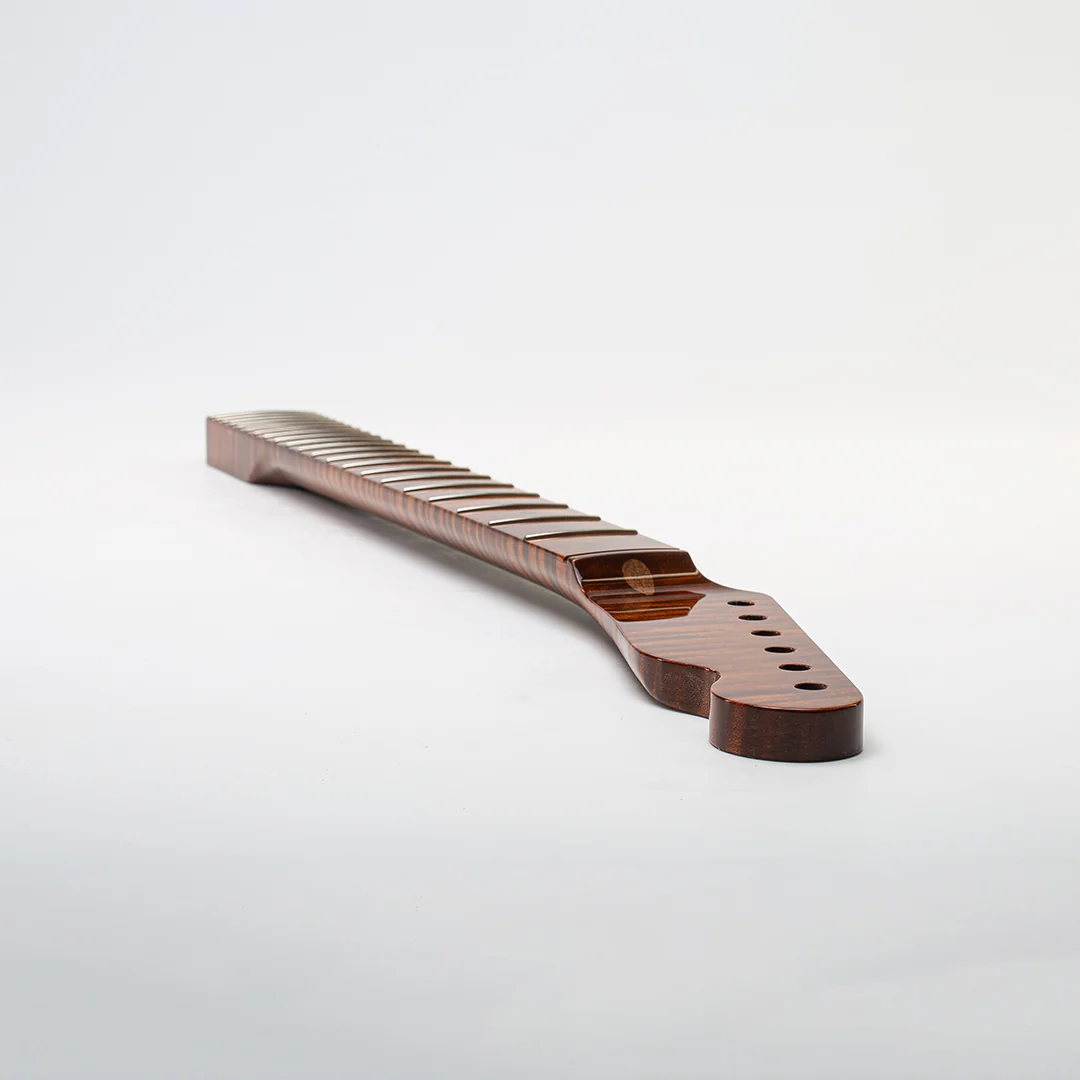 Allparts Select "Licensed by Fender®" AAA+ Roasted Flame Maple "VIN-MOD" Replacement Neck for Telecaster® - Nitro Finish - Image 8