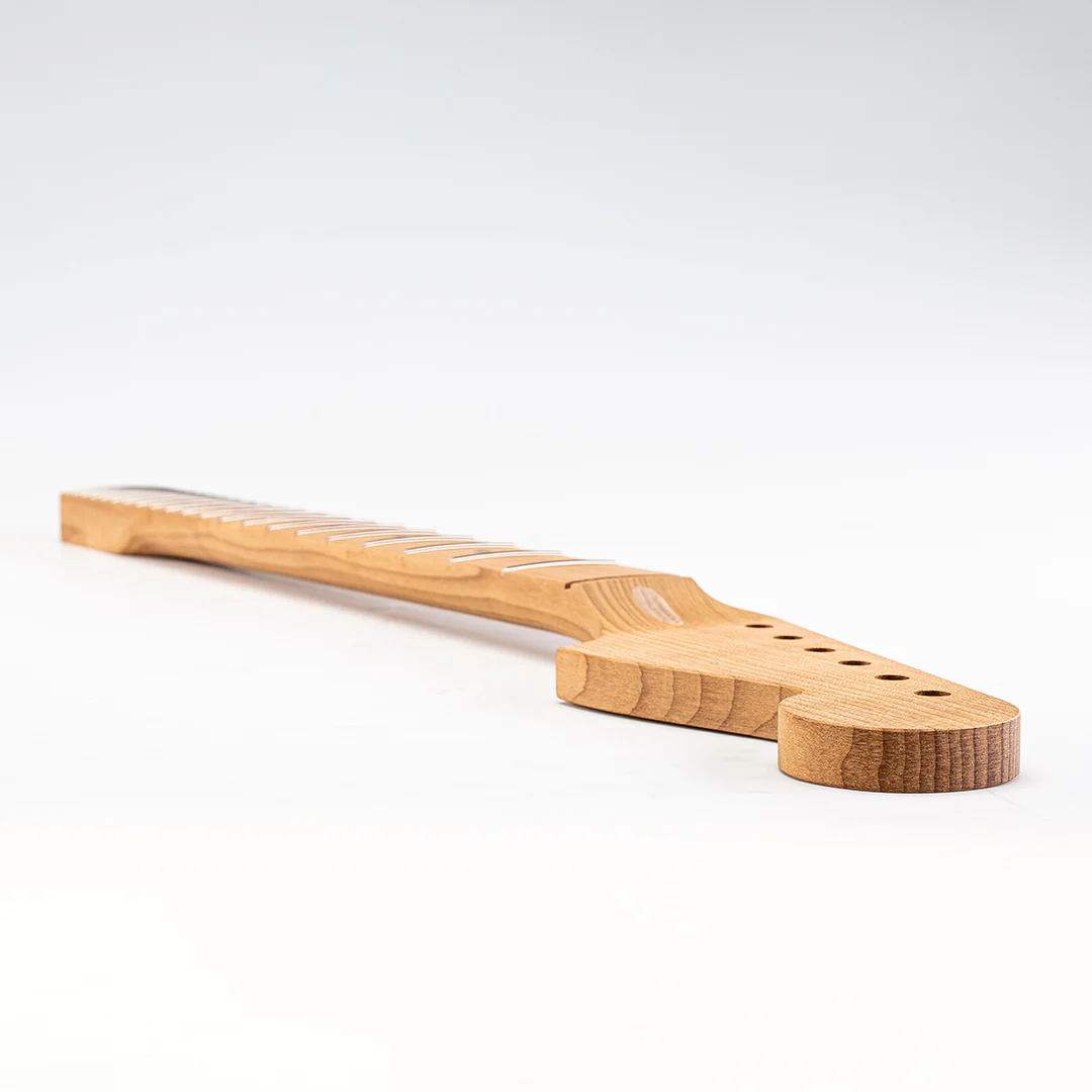 Allparts Select "Licensed by Fender®" Quarter Sawn Roasted Maple "VIN-MOD" Replacement Neck for Jazzmaster® - Unfinished - Image 10