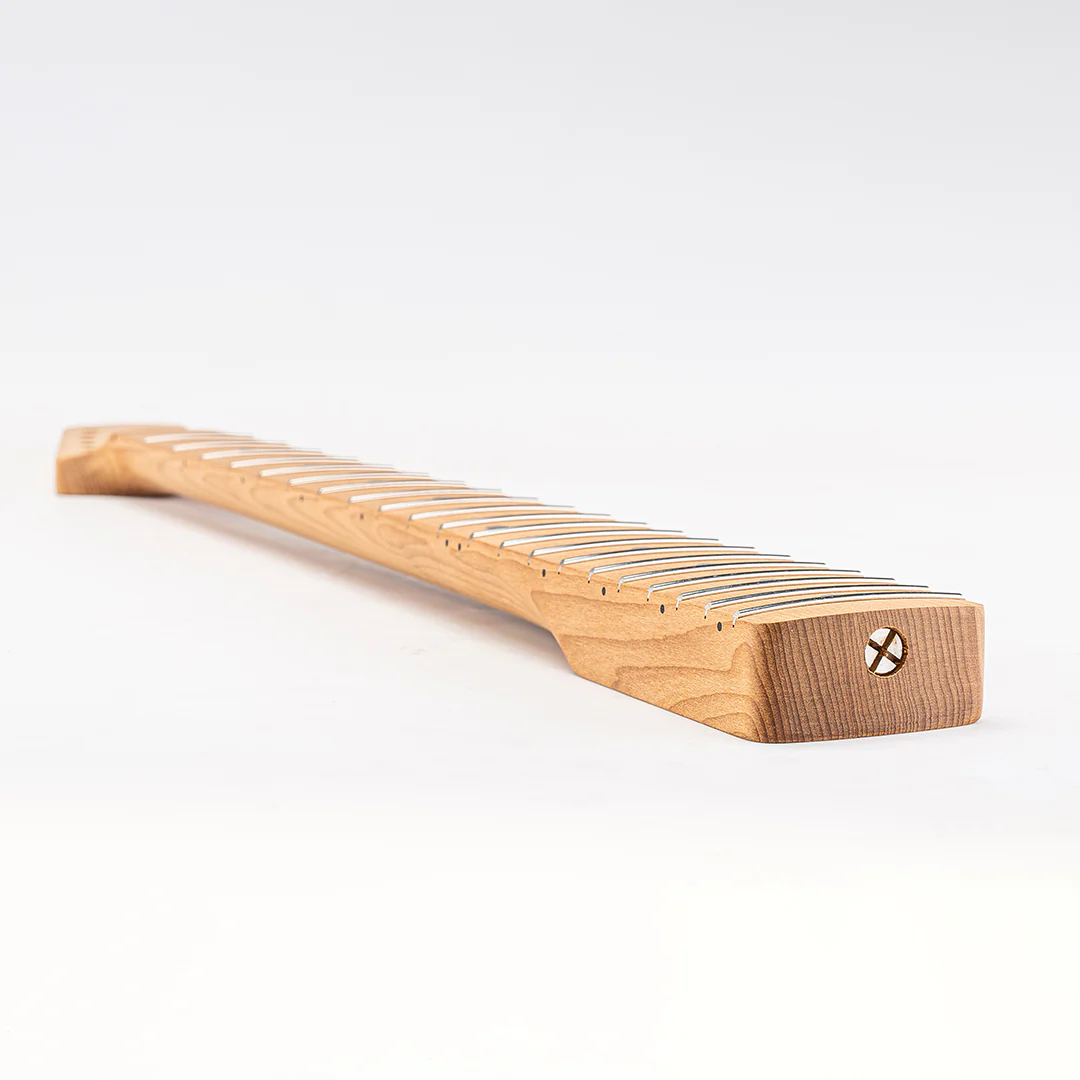 Allparts Select "Licensed by Fender®" Quarter Sawn Roasted Maple "VIN-MOD" Replacement Neck for Jazzmaster® - Unfinished - Image 6
