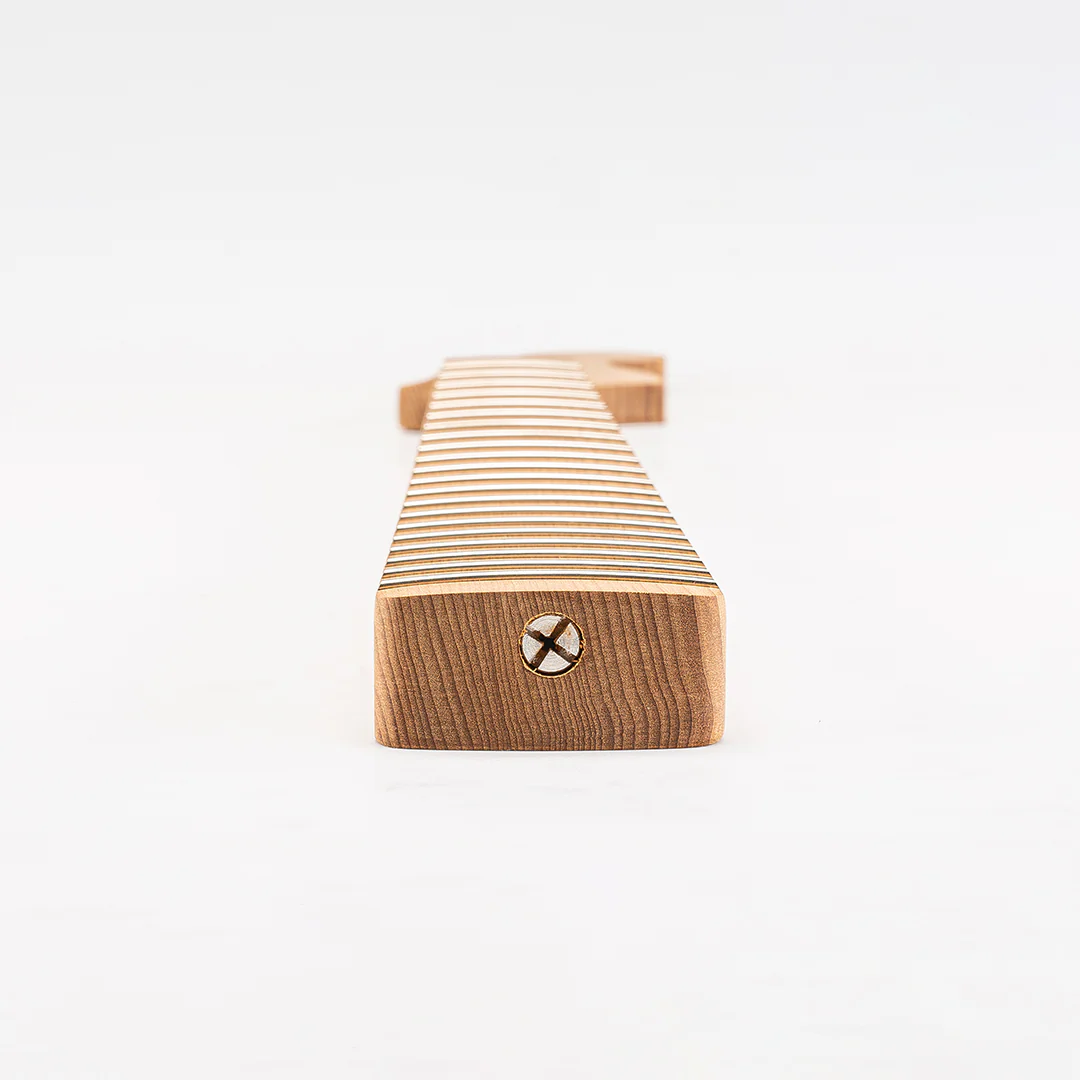 Allparts Select "Licensed by Fender®" Quarter Sawn Roasted Maple "VIN-MOD" Replacement Neck for Jazzmaster® - Unfinished - Image 7