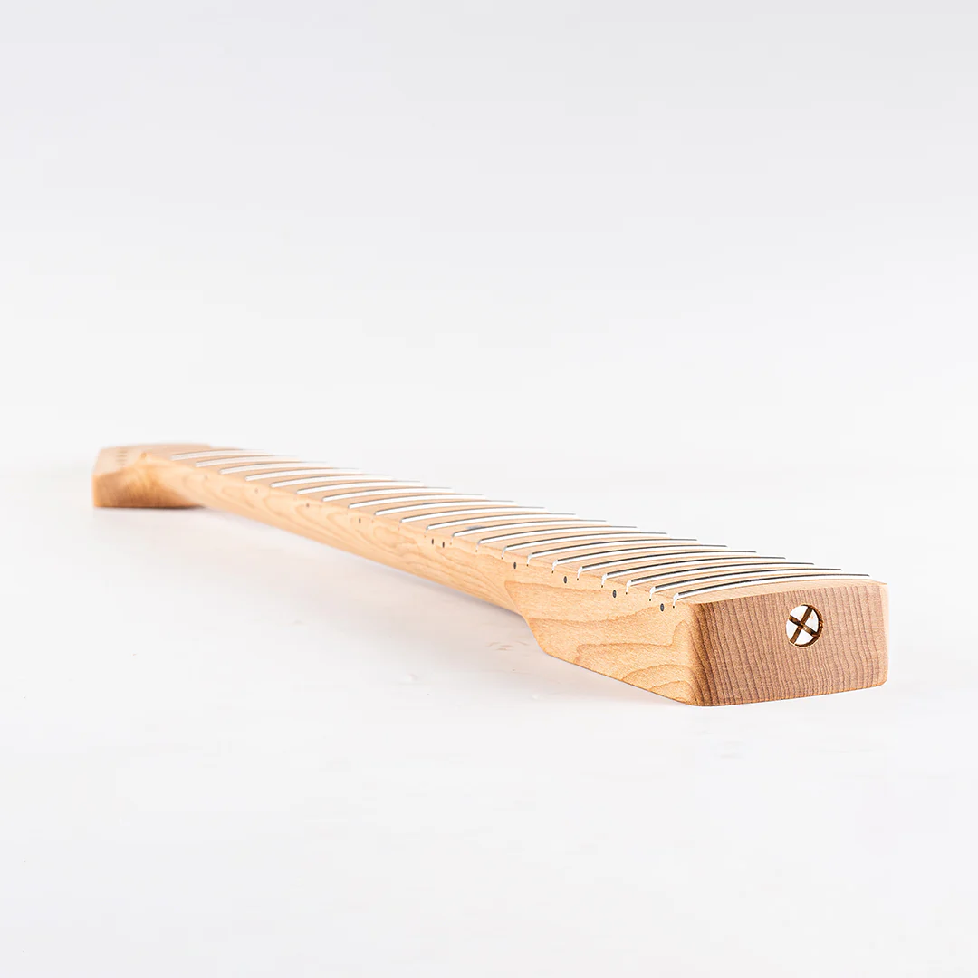Allparts Select "Licensed by Fender®" Quarter Sawn Roasted Maple "VIN-MOD" Replacement Neck for Jazzmaster® - Unfinished - Image 8