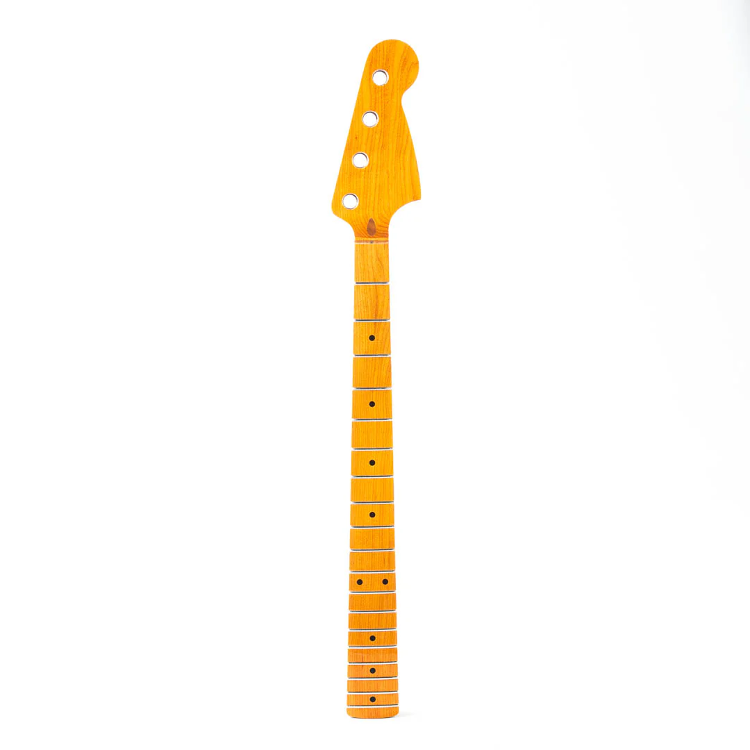 Allparts Select Replacement Mustang Bass Neck Roasted Maple - Licensed by Fender - Image 2