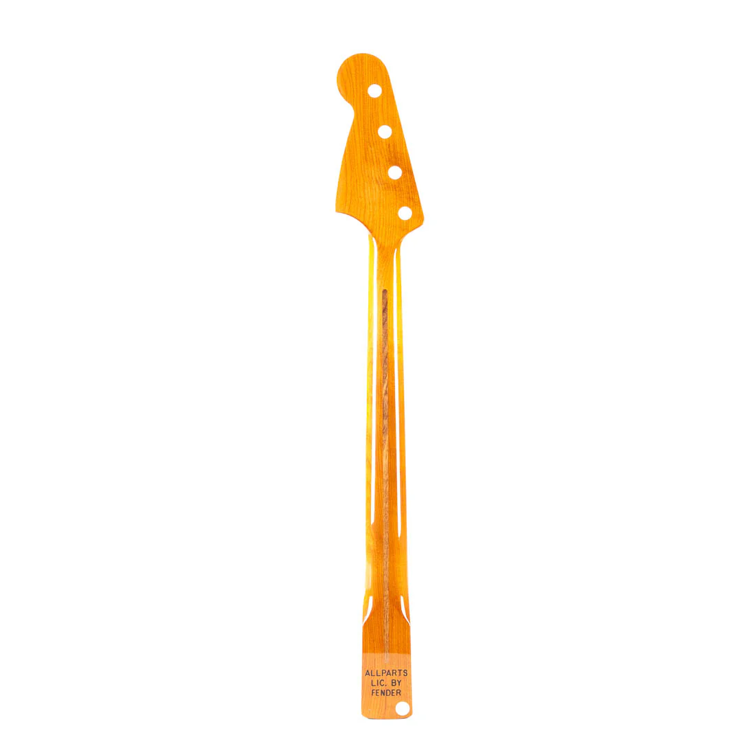 Allparts Select Replacement Mustang Bass Neck Roasted Maple - Licensed by Fender - Image 3
