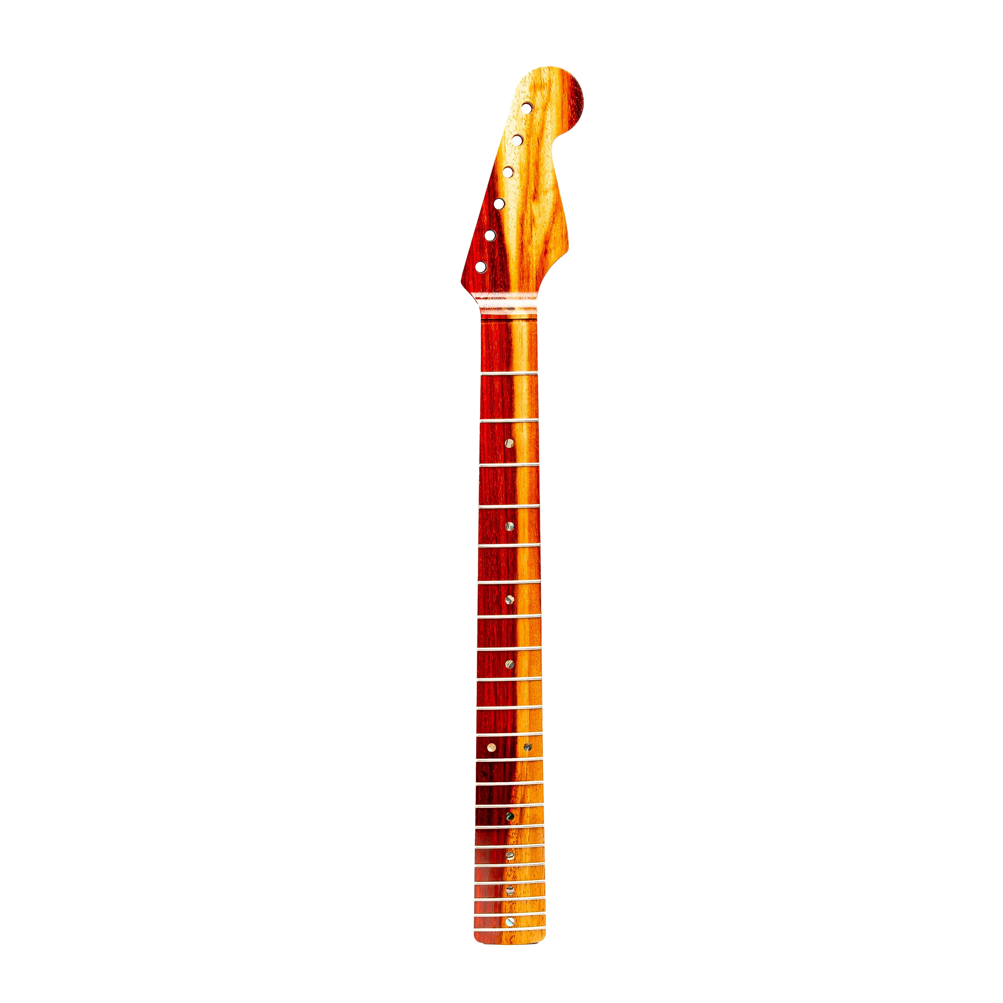 Allparts Select 1-Piece Padauk Bariole "VIN-MOD" Replacement Neck for Strat - Licensed by Fender - Image 2