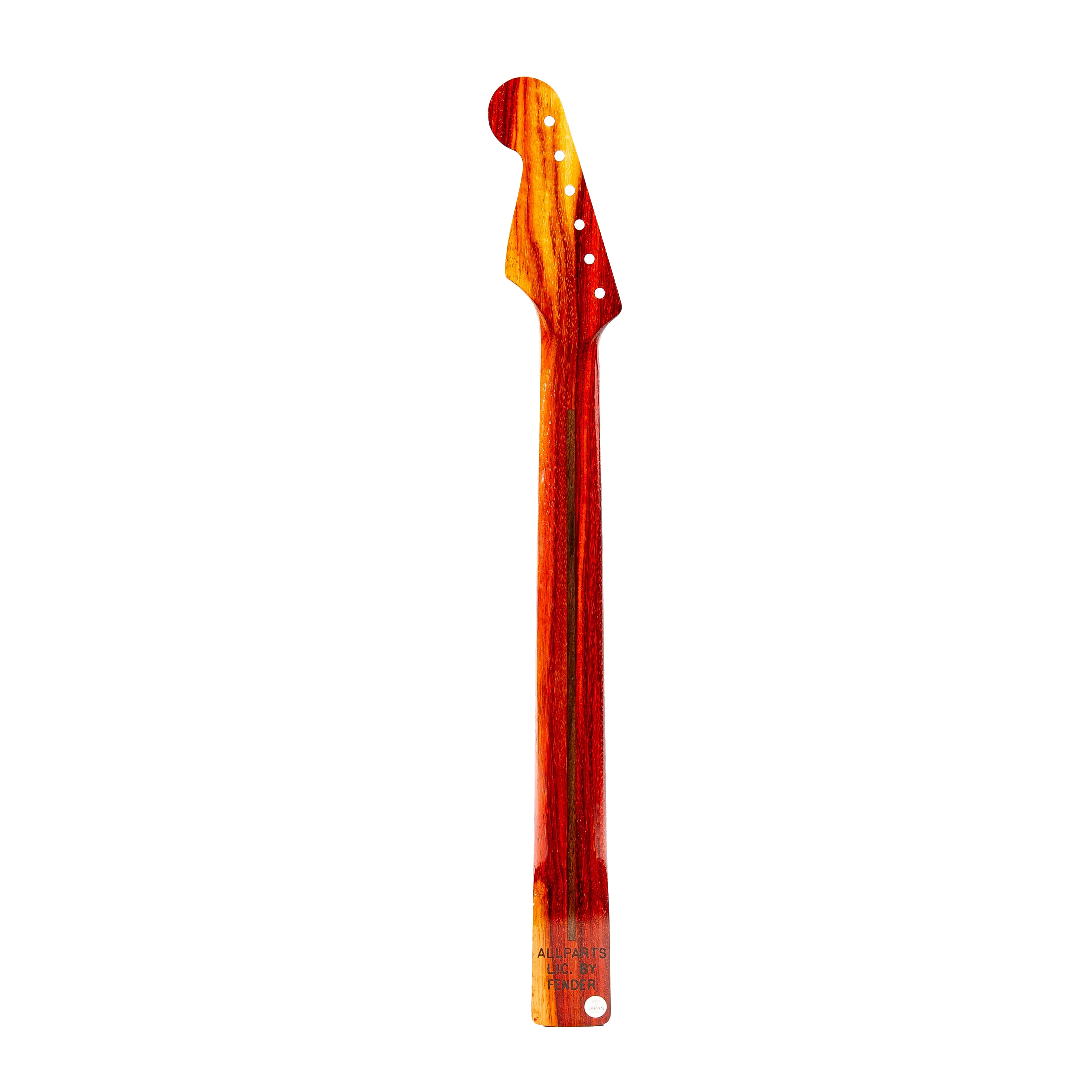 Allparts Select 1-Piece Padauk Bariole "VIN-MOD" Replacement Neck for Strat - Licensed by Fender - Image 3