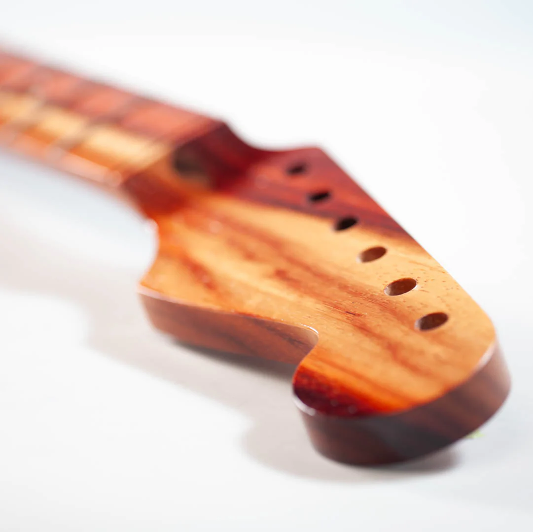 Allparts Select 1-Piece Padauk Bariole "VIN-MOD" Replacement Neck for Strat - Licensed by Fender - Image 6