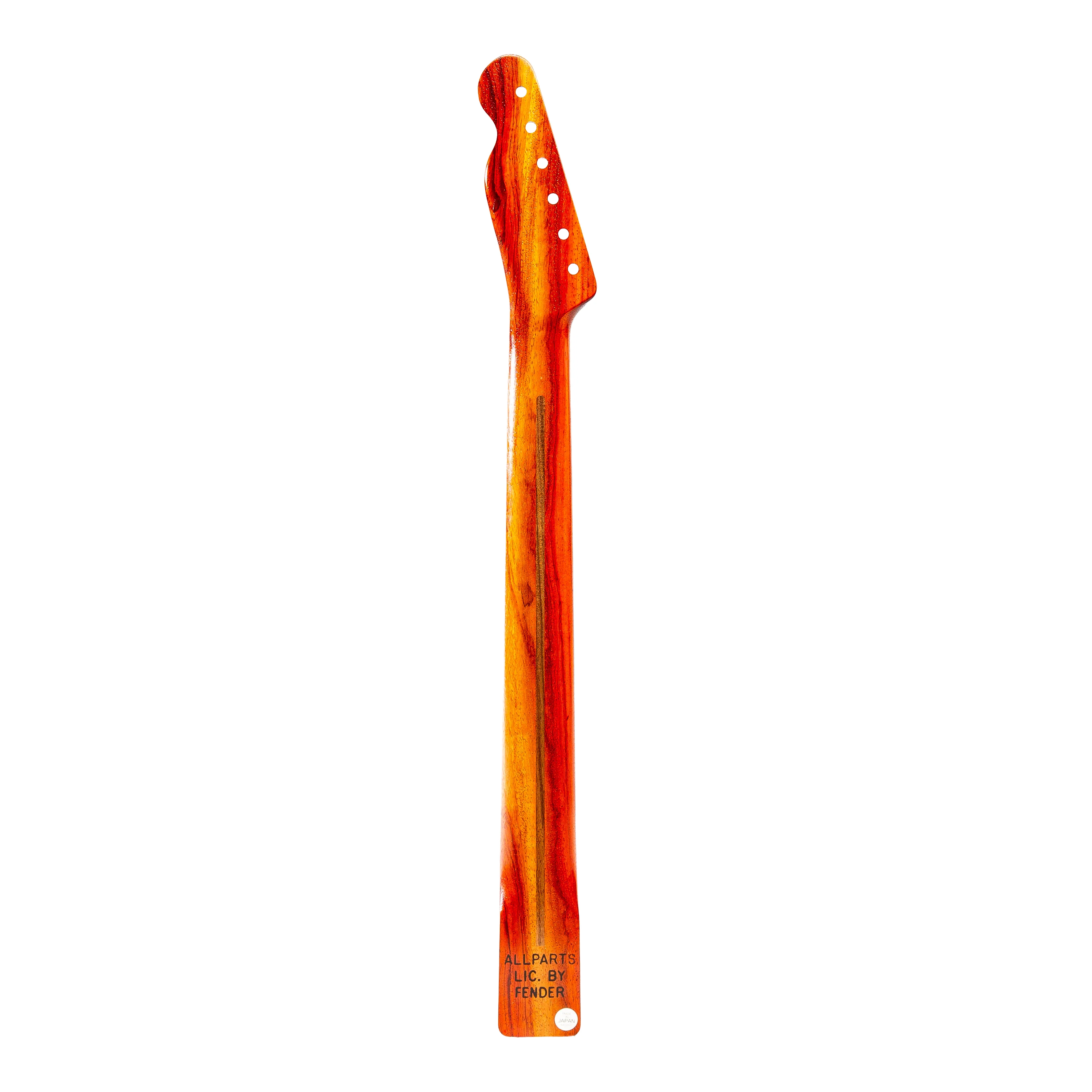 Allparts Select 1-Piece Padauk Bariole "VIN-MOD" Replacement Neck for Tele - Licensed by Fender - Image 3