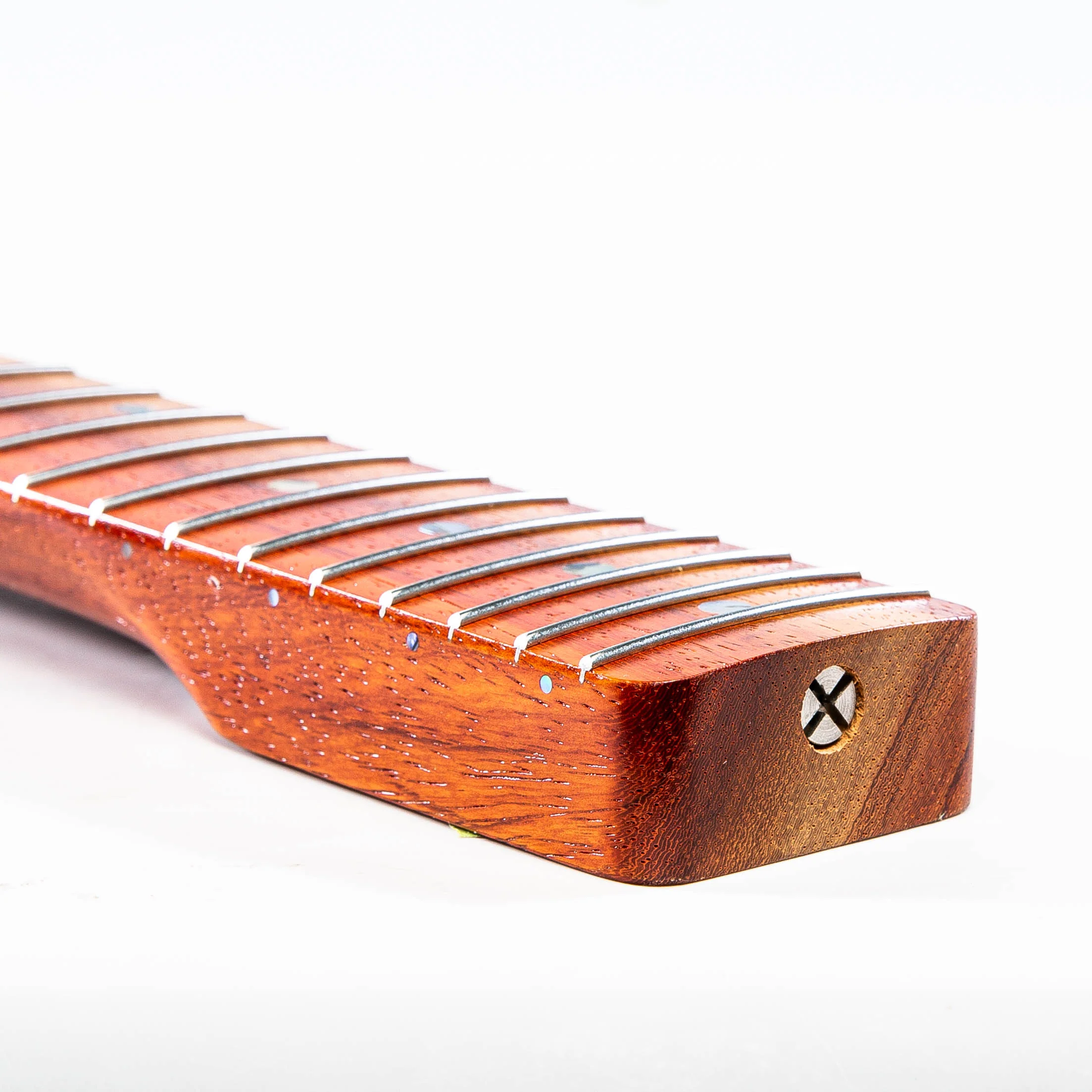Allparts Select 1-Piece Padauk Bariole "VIN-MOD" Replacement Neck for Tele - Licensed by Fender - Image 5