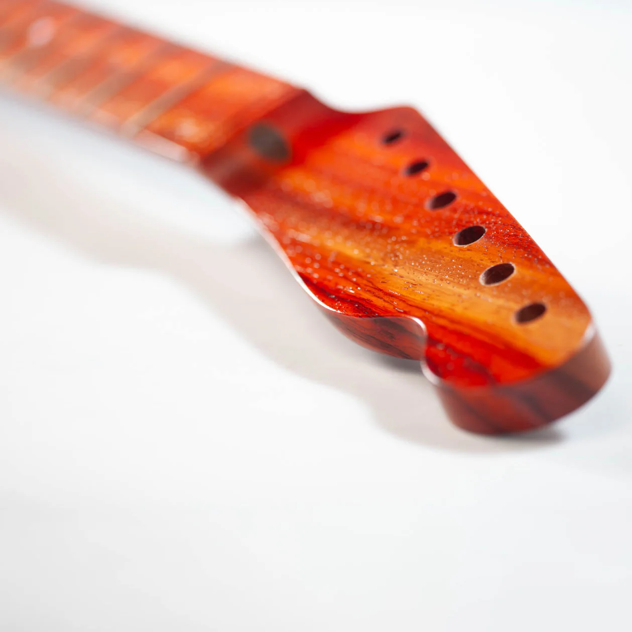 Allparts Select 1-Piece Padauk Bariole "VIN-MOD" Replacement Neck for Tele - Licensed by Fender - Image 7