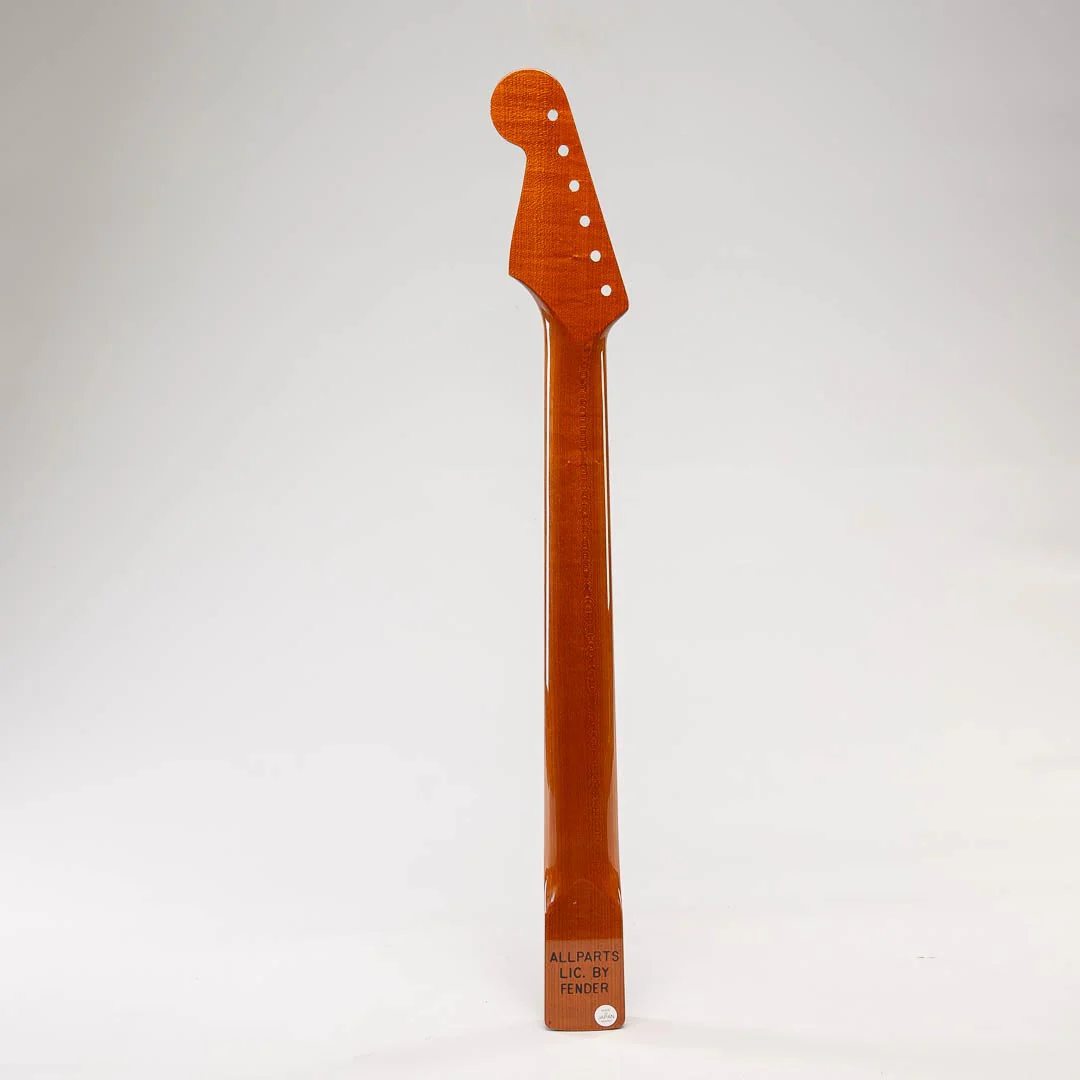 Allparts Select Tribute Series "Pride and Joy" Replacement Strat Neck Roasted Quartersawn Maple - Licensed by Fender - Image 3