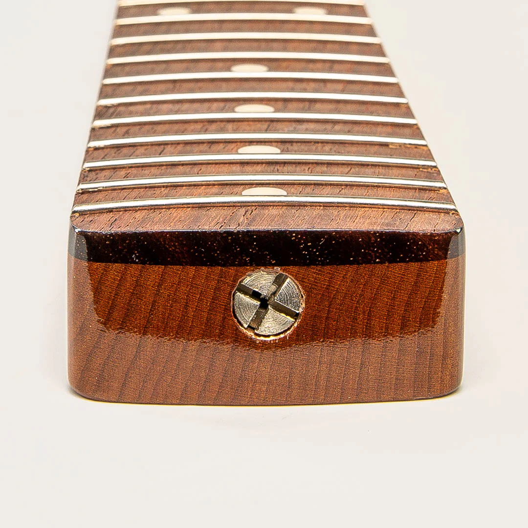 Allparts Select Tribute Series "Pride and Joy" Replacement Strat Neck Roasted Quartersawn Maple - Licensed by Fender - Image 4