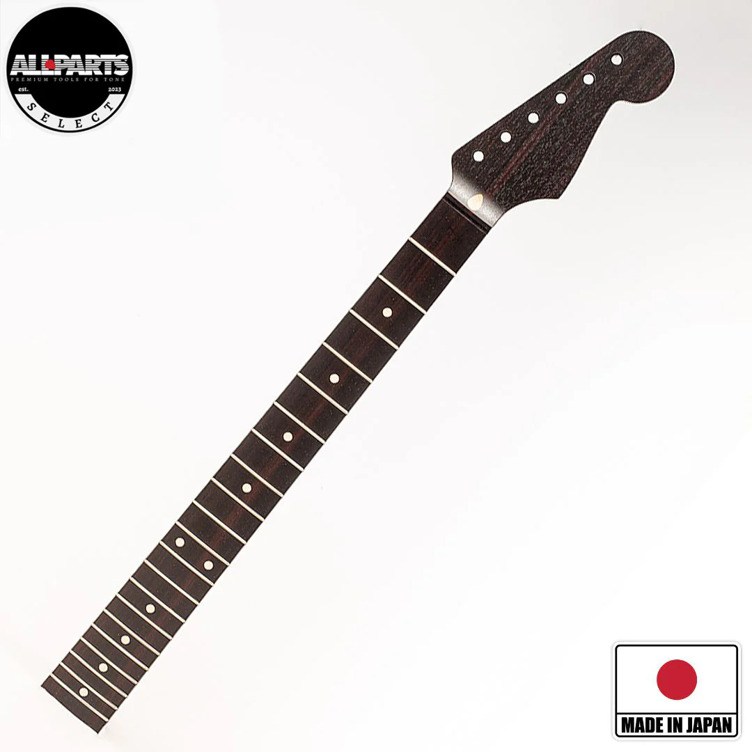 Allparts Select 1-Piece Rosewood "VIN-MOD" Replacement Neck for Strat - Licensed by Fender