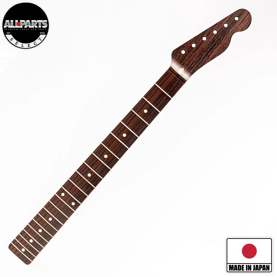 Allparts Select 1-Piece Rosewood "VIN-MOD" Replacement Neck for Tele - Licensed by Fender