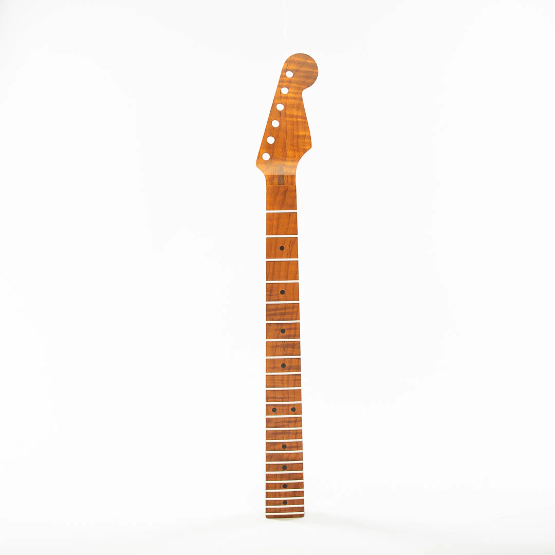 Allparts Select Tribute Series "1984" Replacement Strat Neck AAA+ Roasted Flame Maple - Licensed by Fender - Image 2