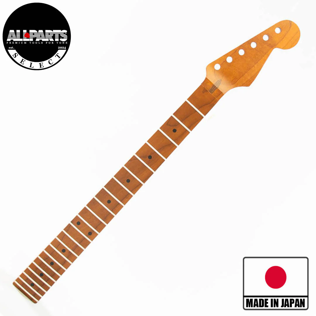 Allparts Select Tribute Series "1984" Replacement Strat Neck Roasted Maple - Licensed by Fender