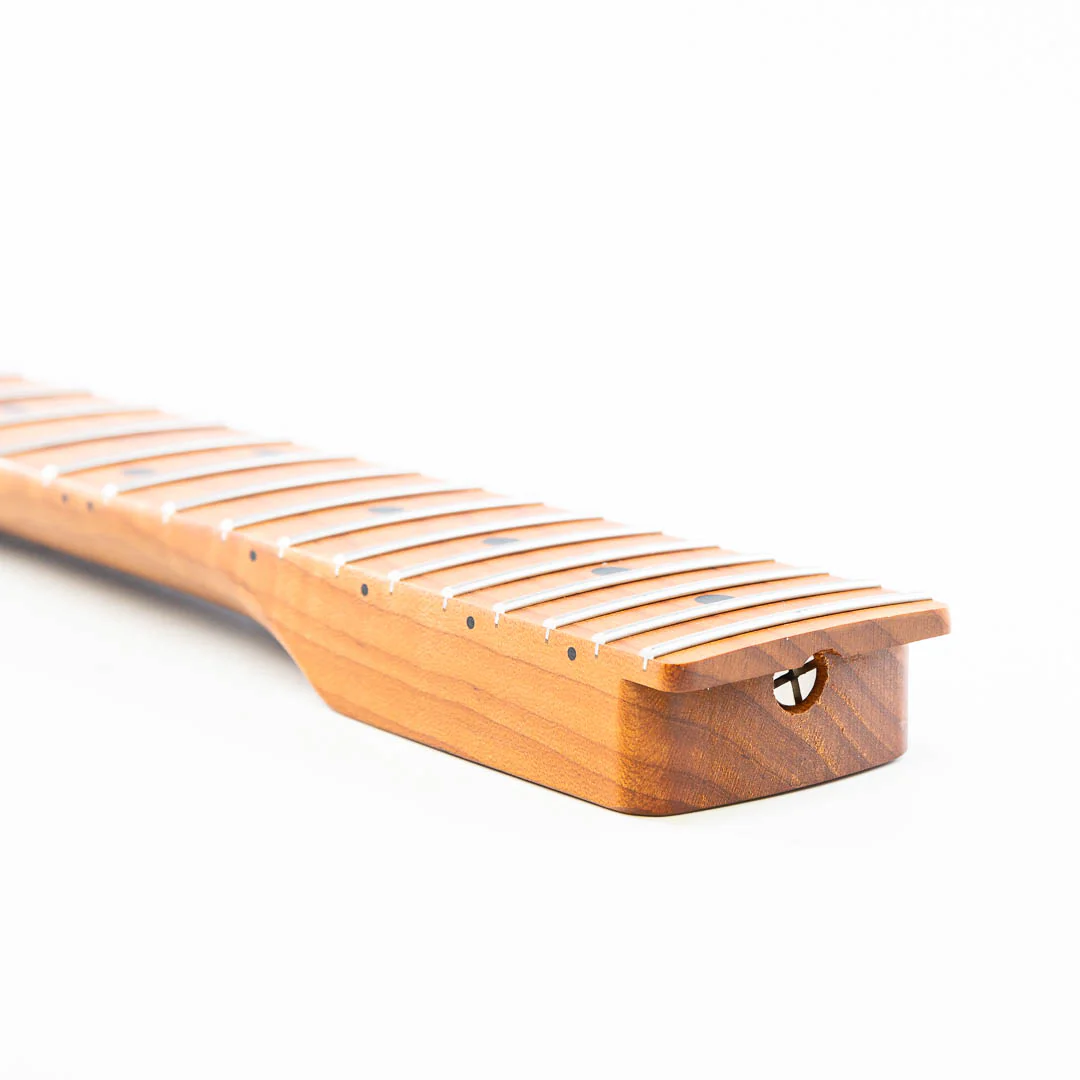 Allparts Select Tribute Series "1984" Replacement Strat Neck Roasted Maple - Licensed by Fender - Image 4