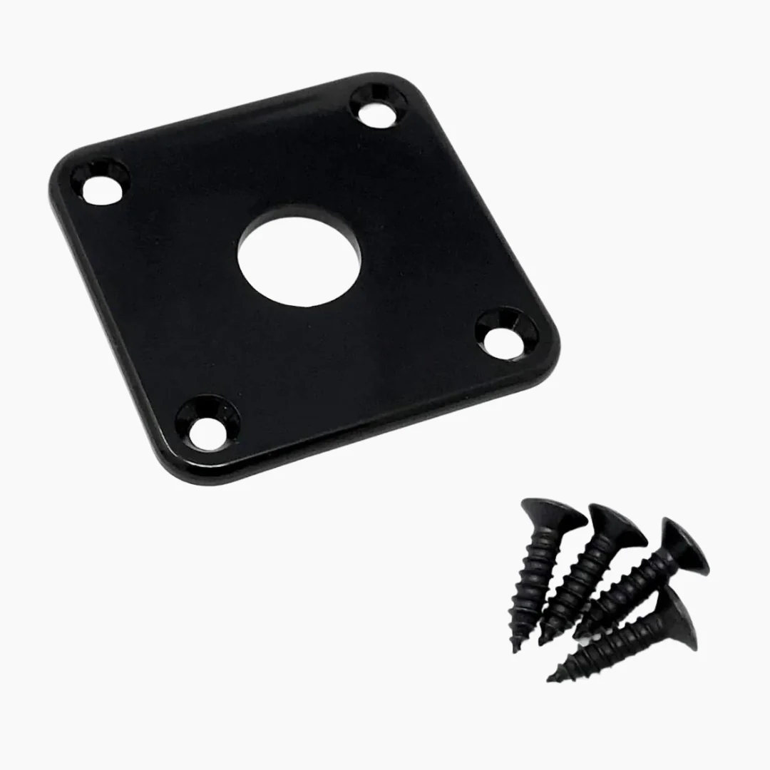 Square Jackplate for Les Paul Nickel - Image 6