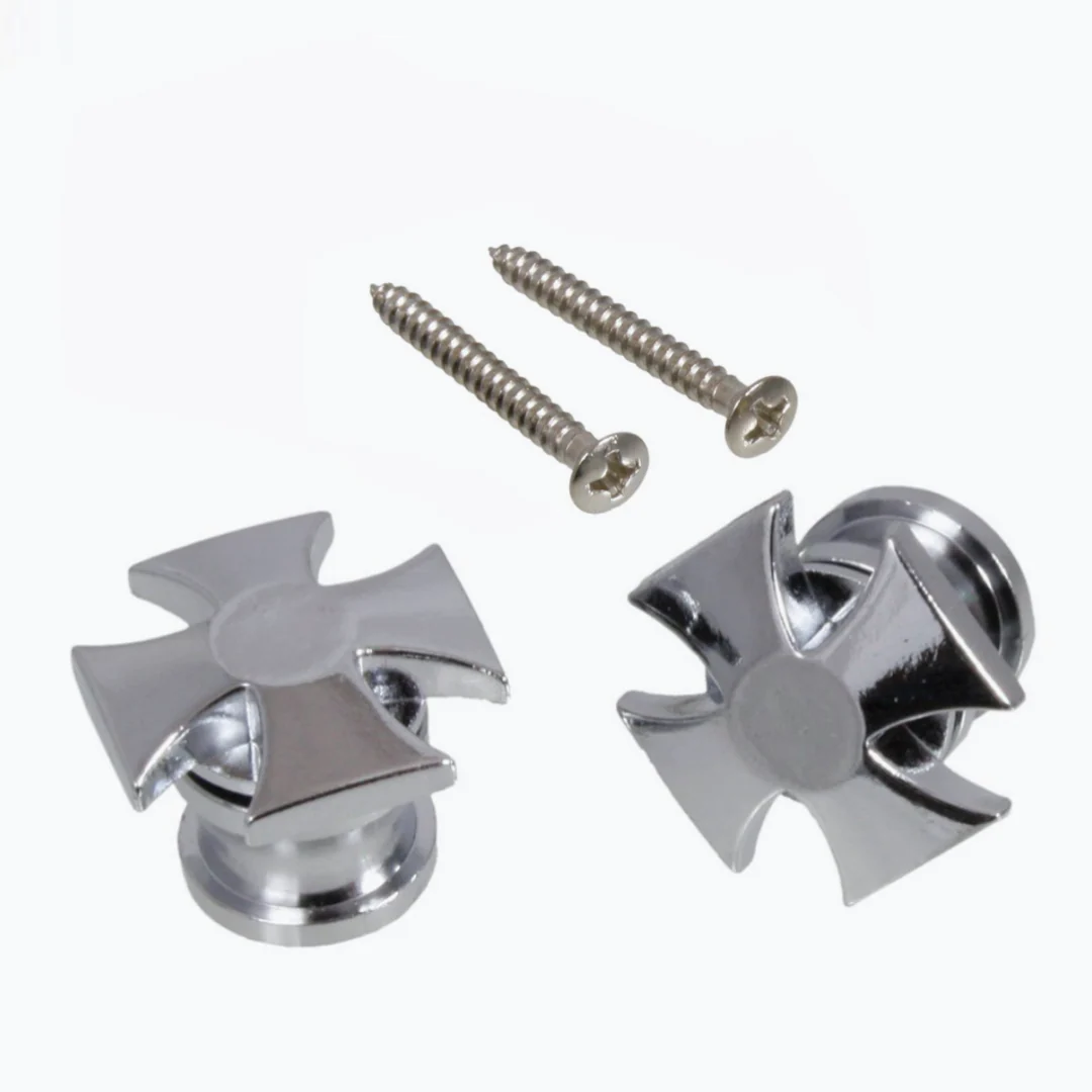 Grover Iron-Cross Strap Buttons (2pk)