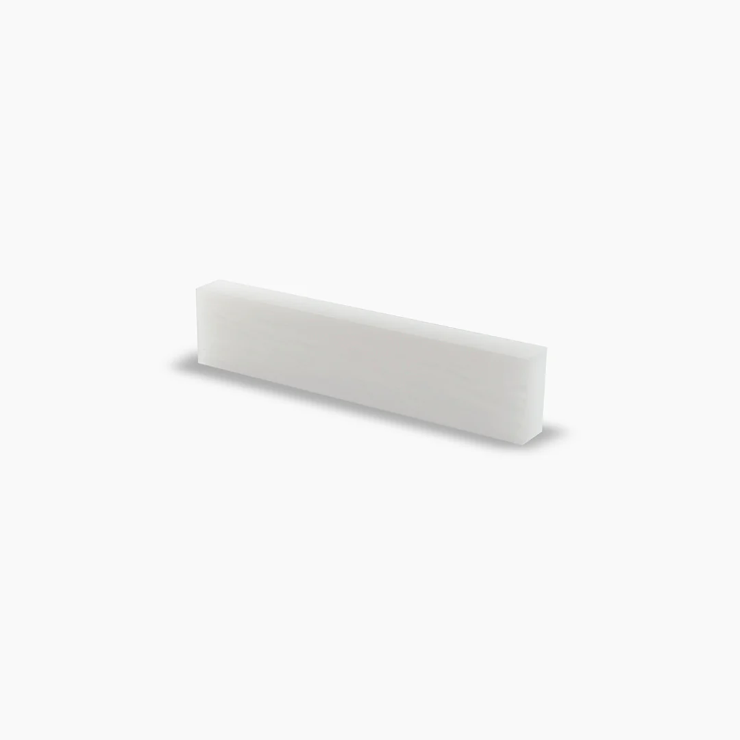 BN-2221-025 Nylon Blank Nut 1 44.5 mm x9.6mm x4.8mm - Image 2