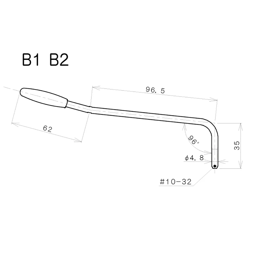 Gotoh US 10-32 Tremolo Arm - Image 7