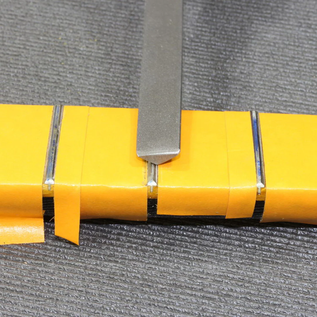 Allparts Canted Fret Dressing File - Image 3