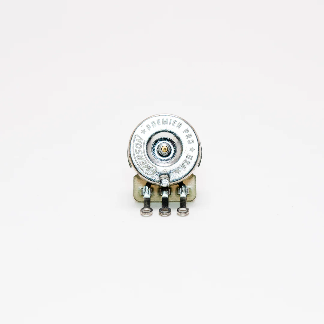 Emerson Custom Premium Potentiometer - 500k, Short Solid Shaft