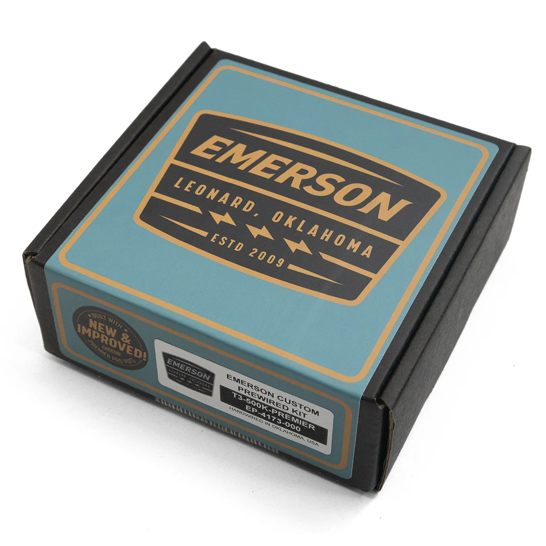 Emerson Custom Telecaster Prewired Kit for Humbuckers (500k pots) - Image 2