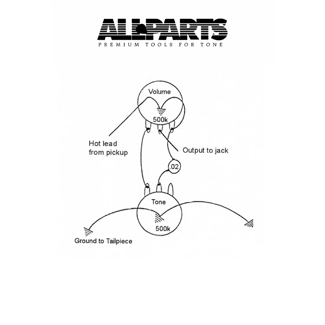 Allparts Wiring Kit for Gibson Les Paul SG Jr - Image 2