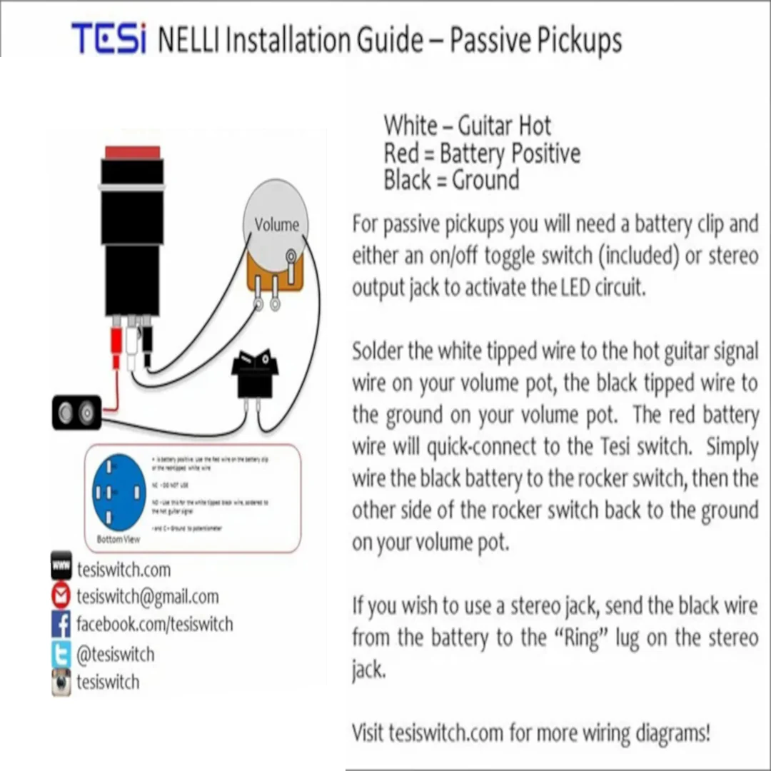 TESI SWITCH EVH Style Momentary Kill Switch - Image 4
