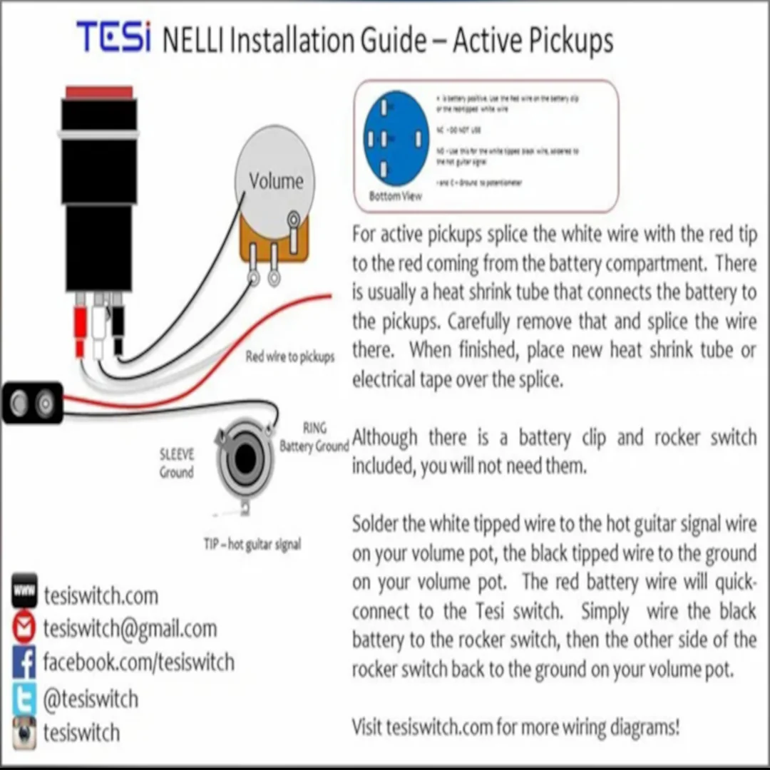 TESI SWITCH EVH Style Momentary Kill Switch - Image 5