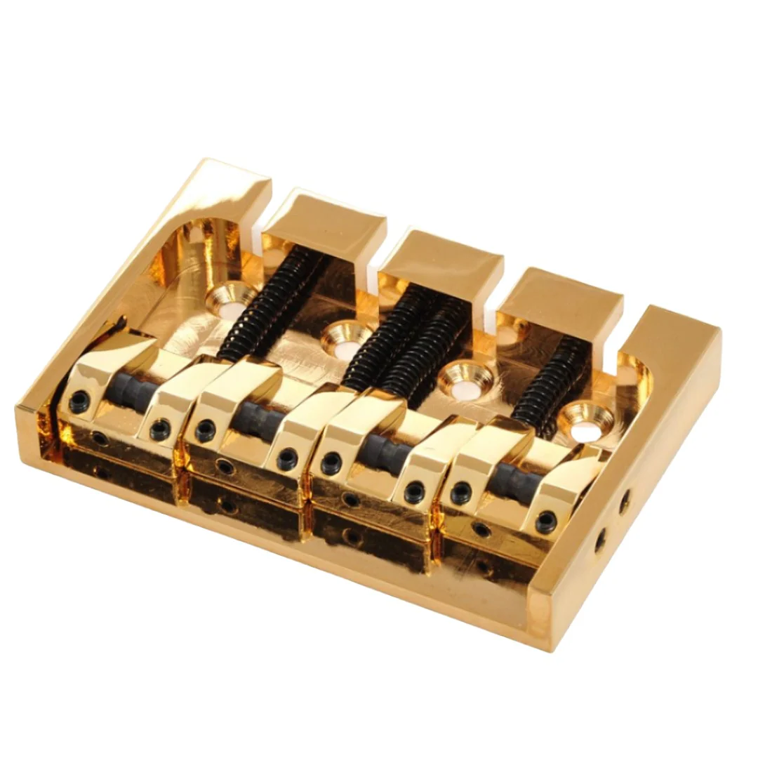 Goldo Deluxe 4D Bass Bridge, 4 String - Image 2