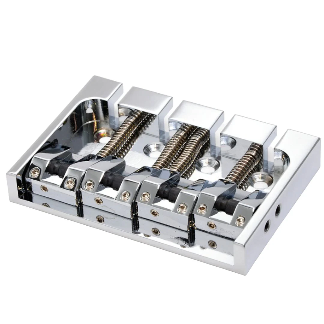 Goldo Deluxe 4D Bass Bridge, 4 String - Image 3