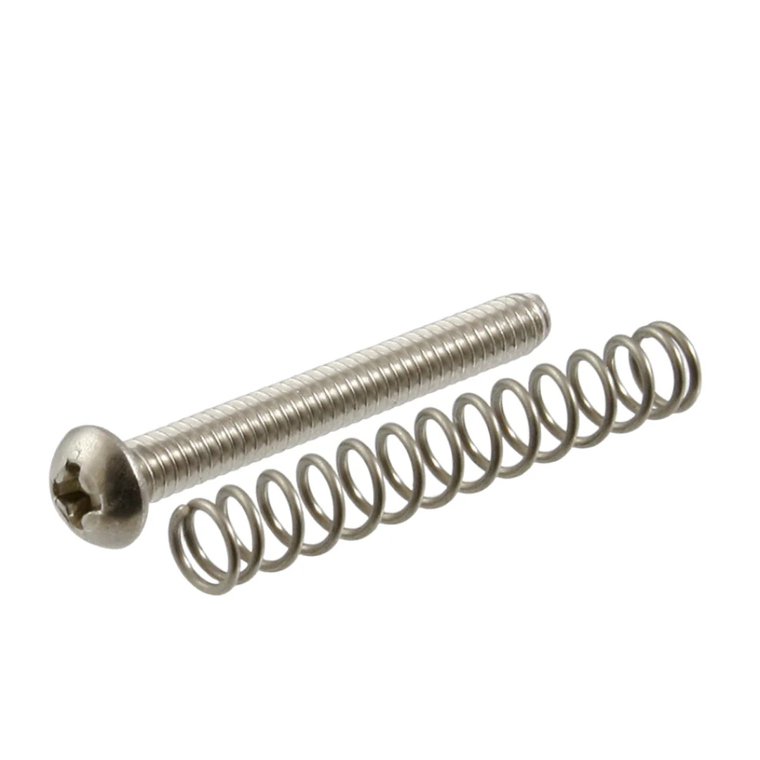 Allparts Stainless Steel Bridge Length Screws (6pk)