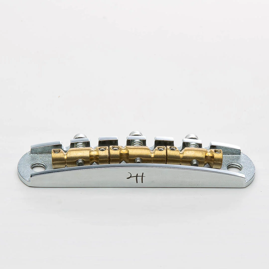 Halon - Steel Offset Bridge w/ Brass Saddles - Image 5