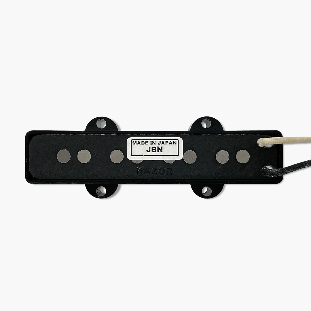 Razor® Buraddo mūn Blood Moon Neck Pickup for Jazz Bass® - Black - Image 3
