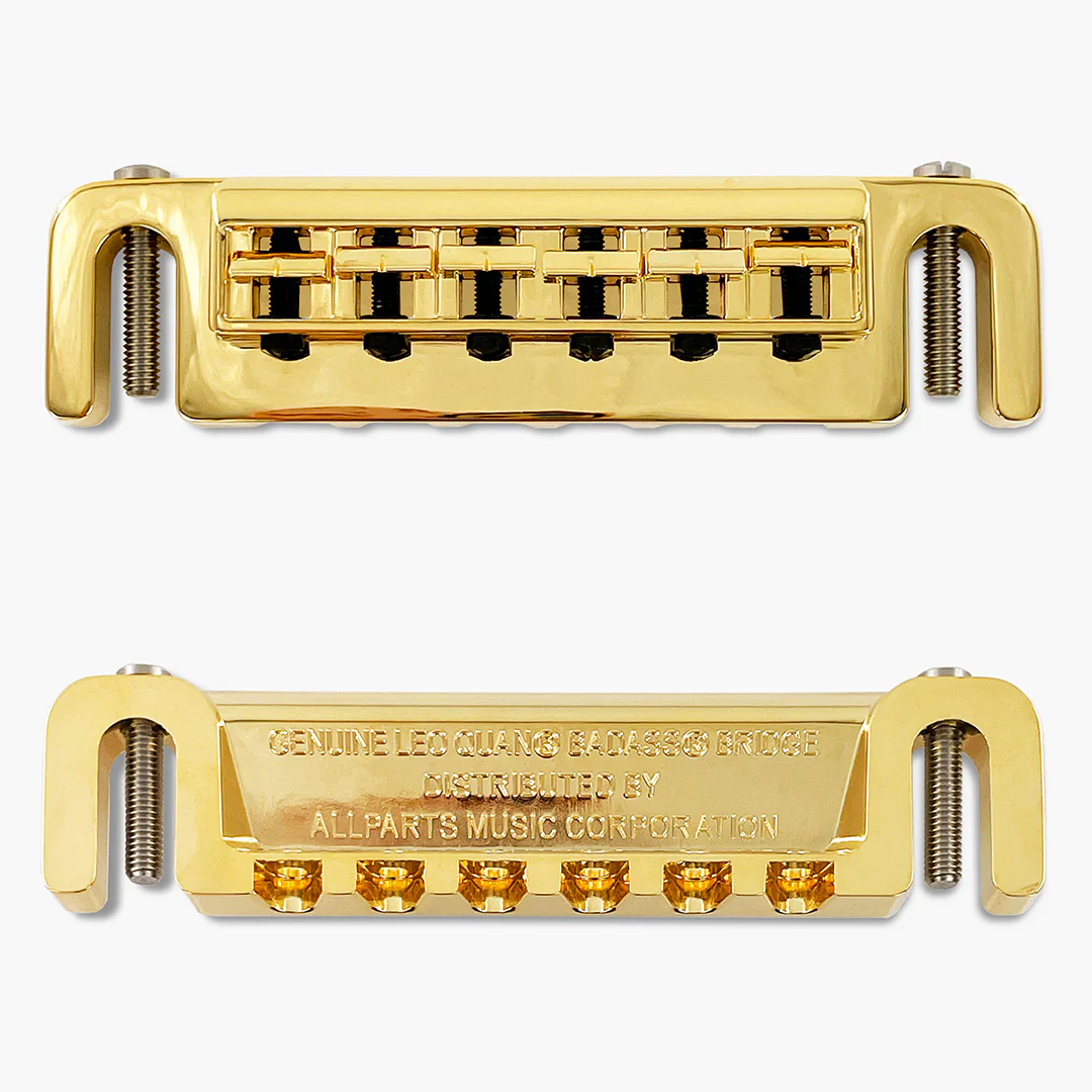 Leo Quan® Badass Wraparound™ Guitar Bridge with SAE Locking Studs - Image 12