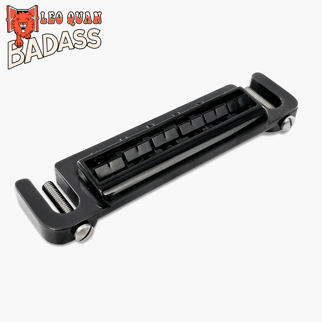 Leo Quan® Badass Wraparound™ Guitar Bridge with SAE Locking Studs - Image 4
