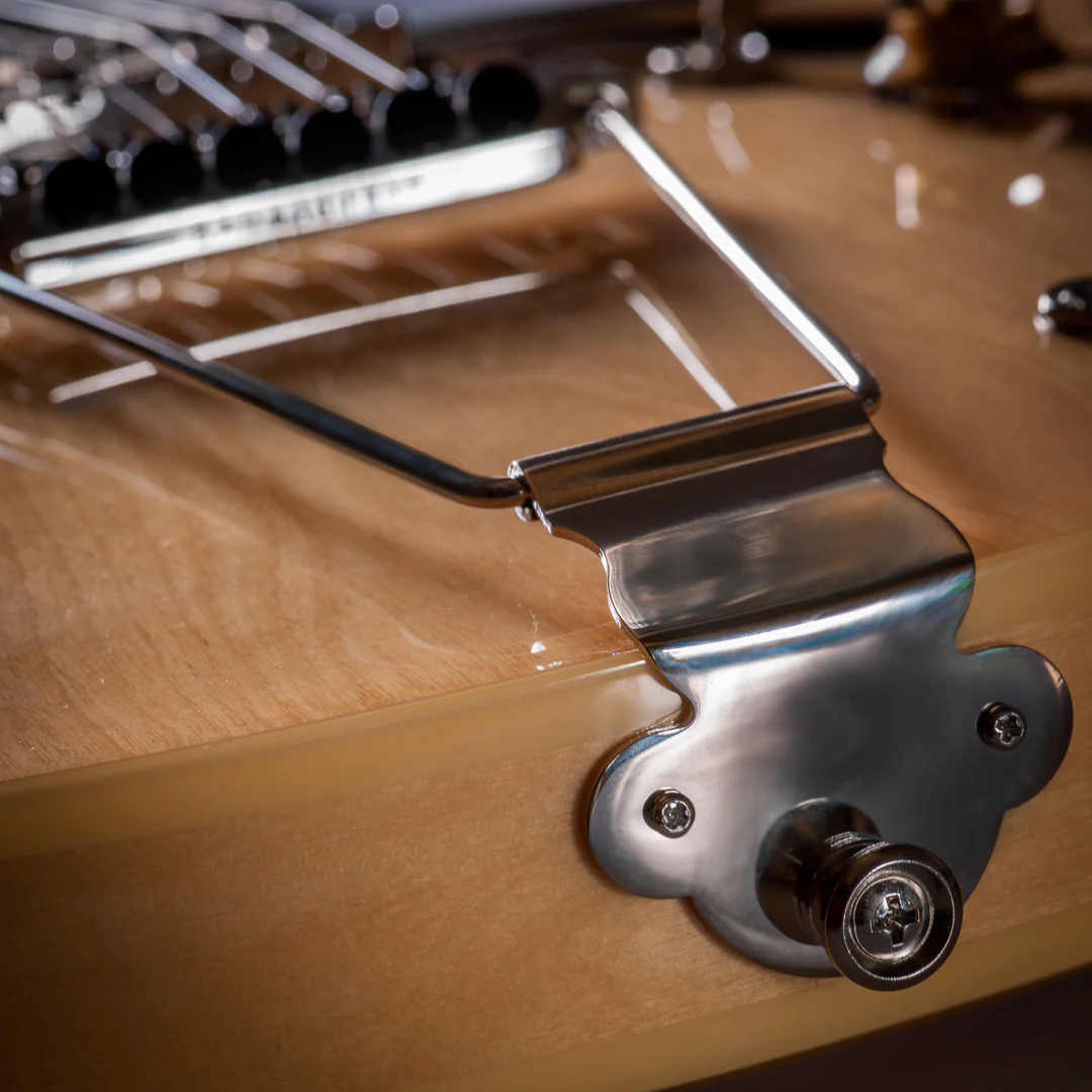 Leo Quan Badass FTT™ Fine Tuner Trapeze Tailpiece, Nickel - Image 12
